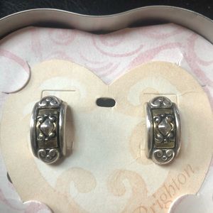 Brighton gold/silver earrings